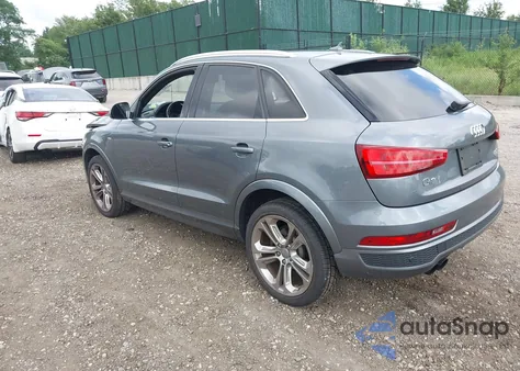 2016 Audi Q3 2.0T Premium Plus from USA, damaged, VIN WA1GFCFS6GR012628